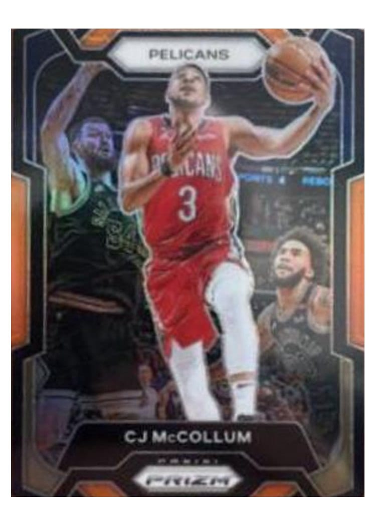 2023-24 Panini Prizm Base Set CJ McCollum #114 card