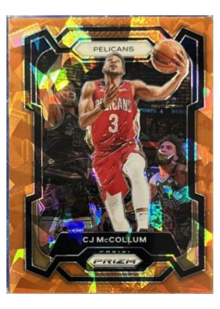 2023-24 Panini Prizm Base Set CJ McCollum #114 card