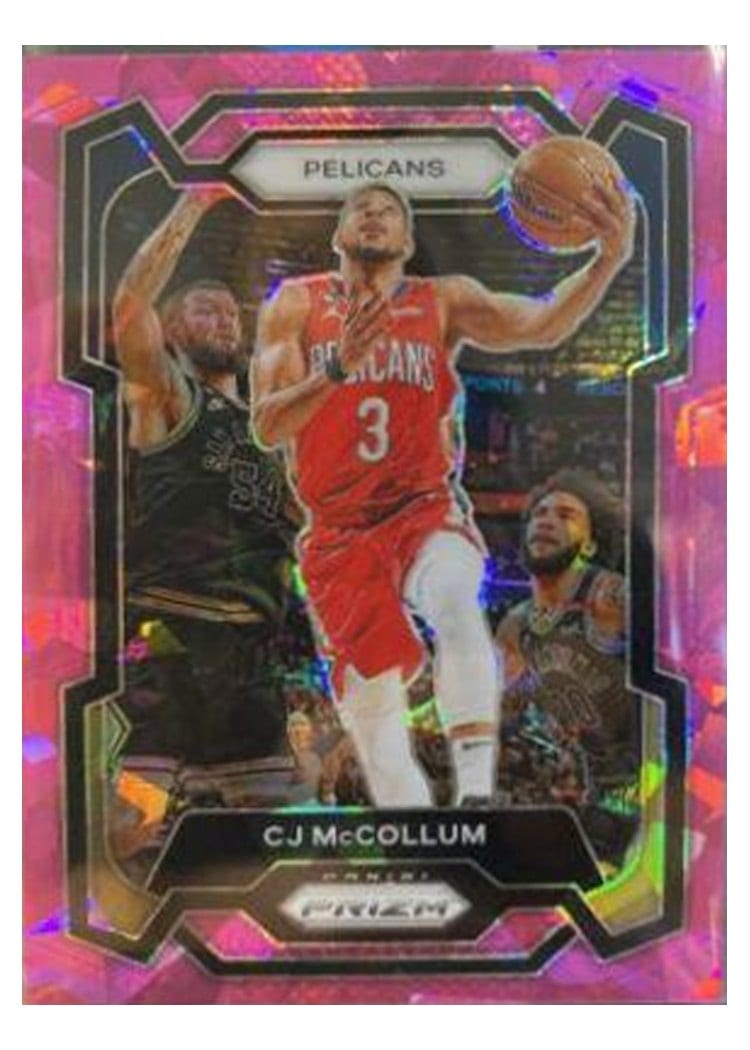 2023-24 Panini Prizm Base Set CJ McCollum #114 card