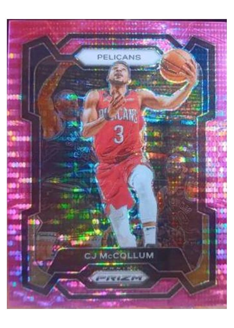 2023-24 Panini Prizm Base Set CJ McCollum #114 card