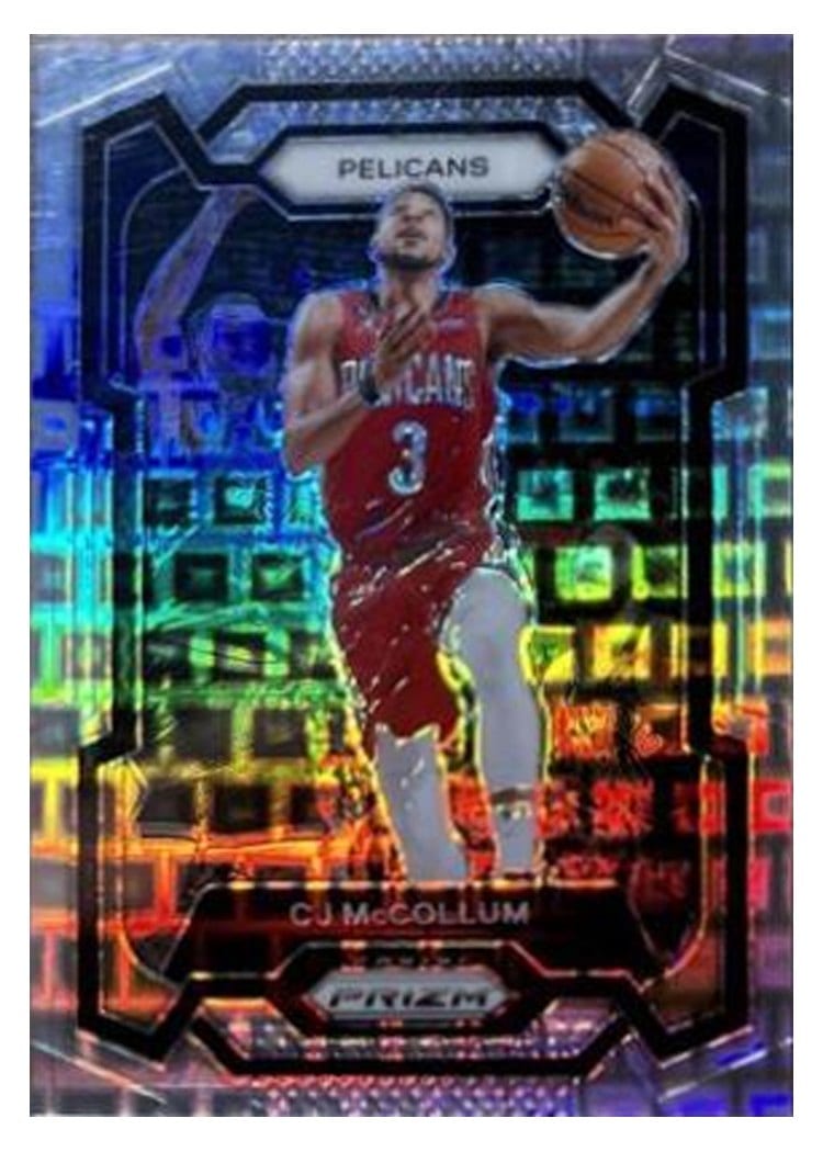 2023-24 Panini Prizm Base Set CJ McCollum #114 card