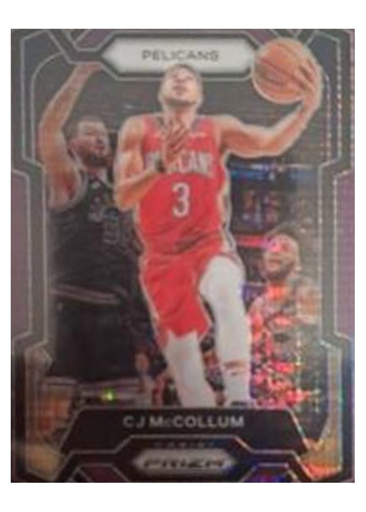2023-24 Panini Prizm Base Set CJ McCollum #114 card