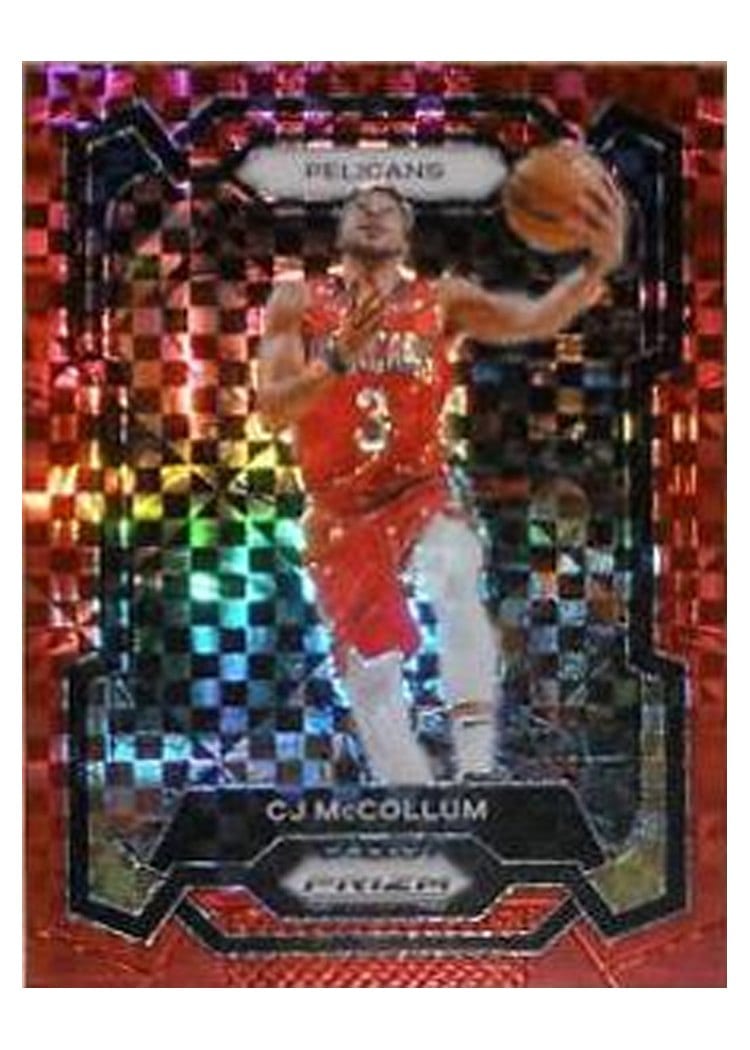 2023-24 Panini Prizm Base Set CJ McCollum #114 card