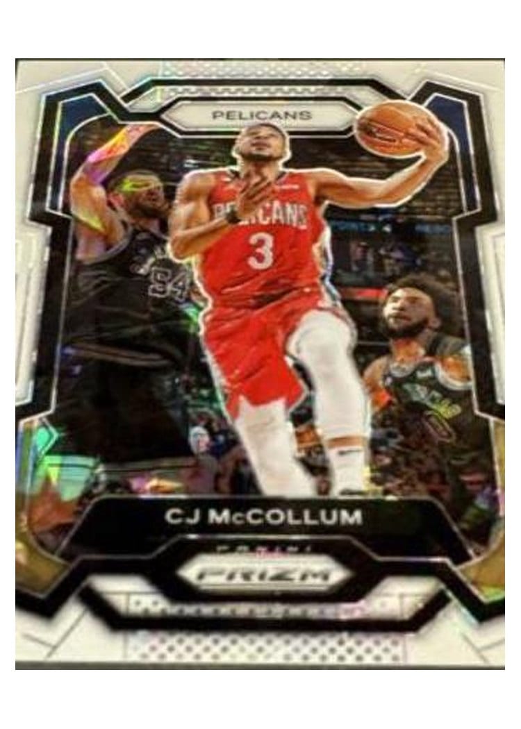 2023-24 Panini Prizm Base Set CJ McCollum #114 card