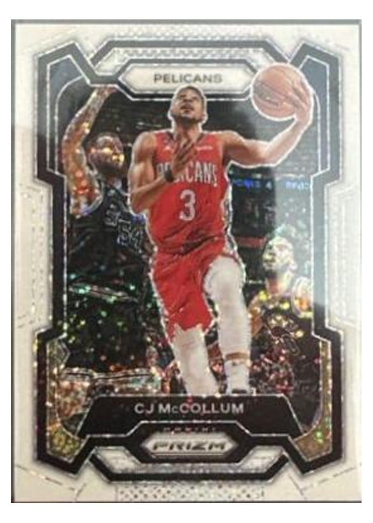 2023-24 Panini Prizm Base Set CJ McCollum #114 card