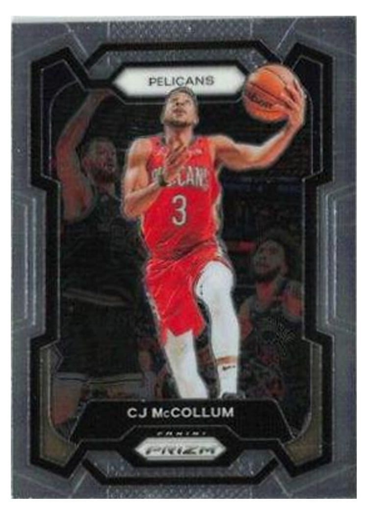 2023-24 Panini Prizm Base Set CJ McCollum #114 card