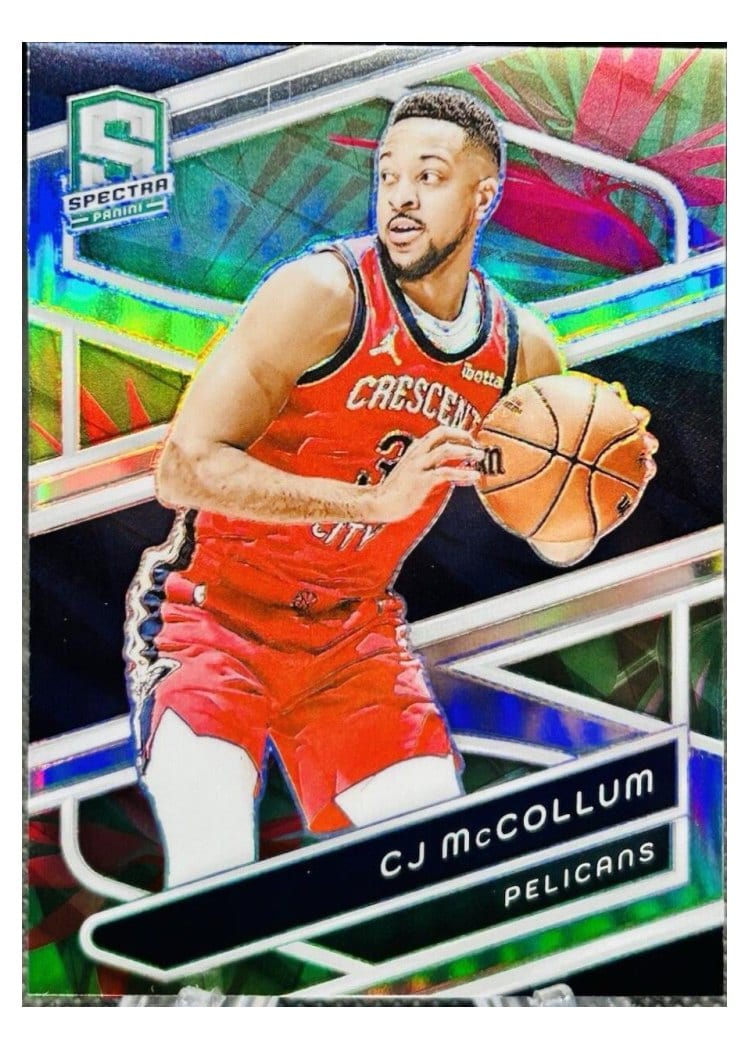 2023-24 Panini Spectra Base Set CJ McCollum #56 card