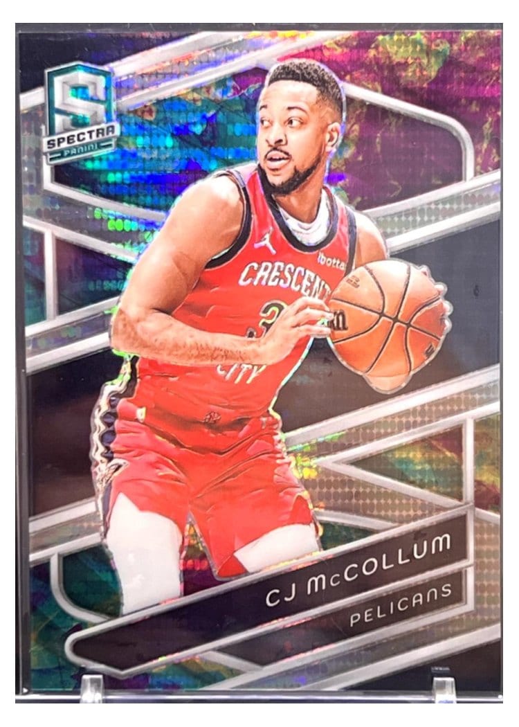 2023-24 Panini Spectra Base Set CJ McCollum #56 card