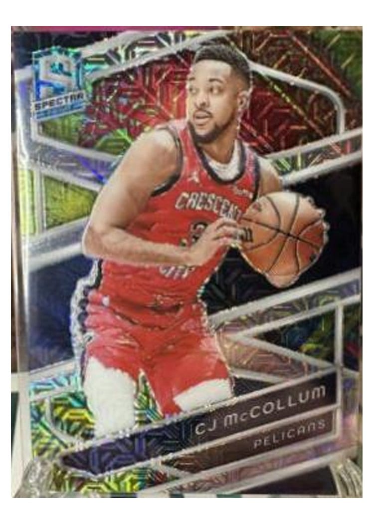 2023-24 Panini Spectra Base Set CJ McCollum #56 card