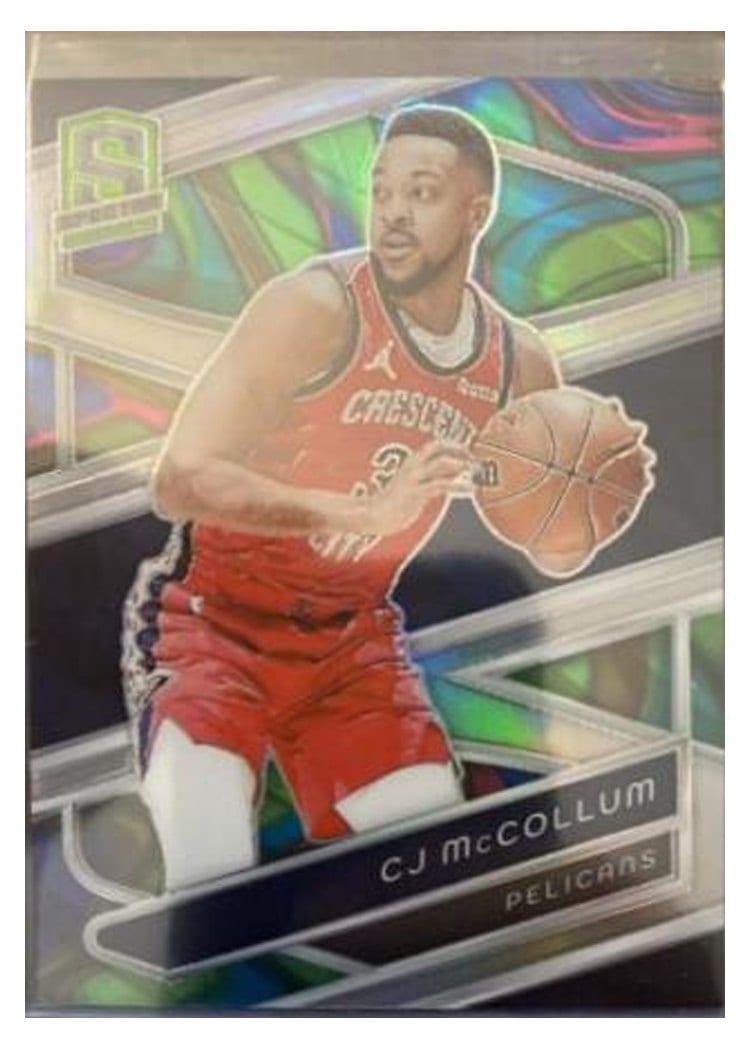 2023-24 Panini Spectra Base Set CJ McCollum #56 card
