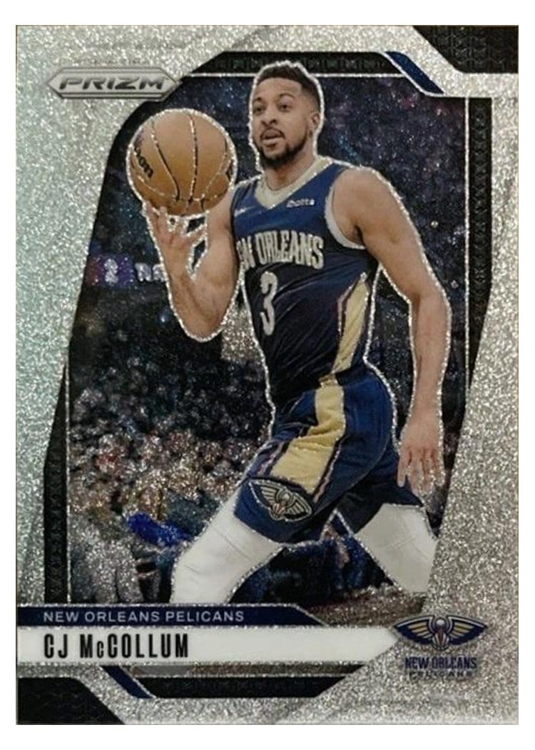 2024-25 Panini Prizm Base Set CJ McCollum #160 card