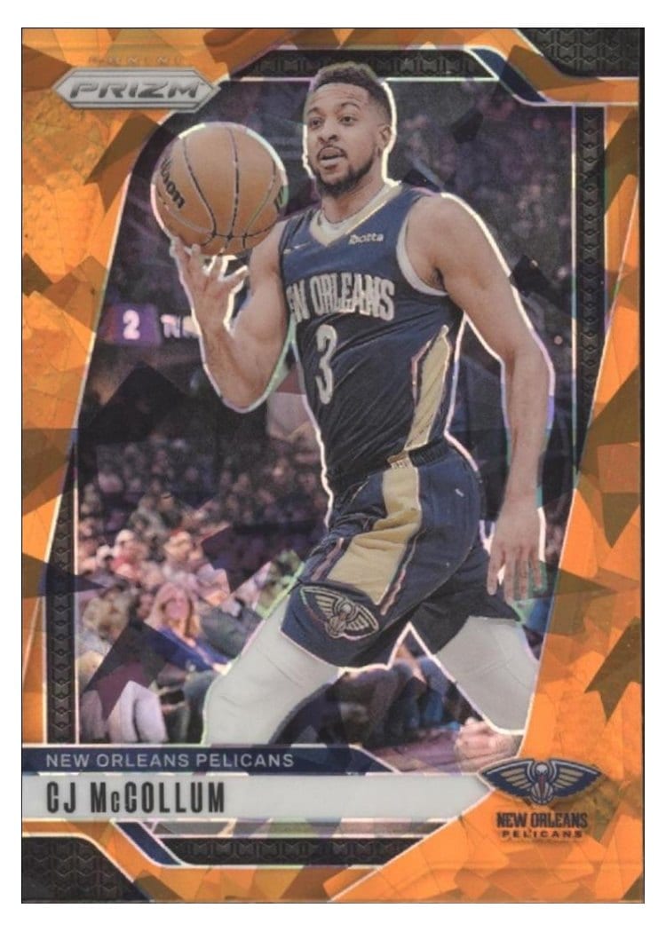 2024-25 Panini Prizm Base Set CJ McCollum #160 card