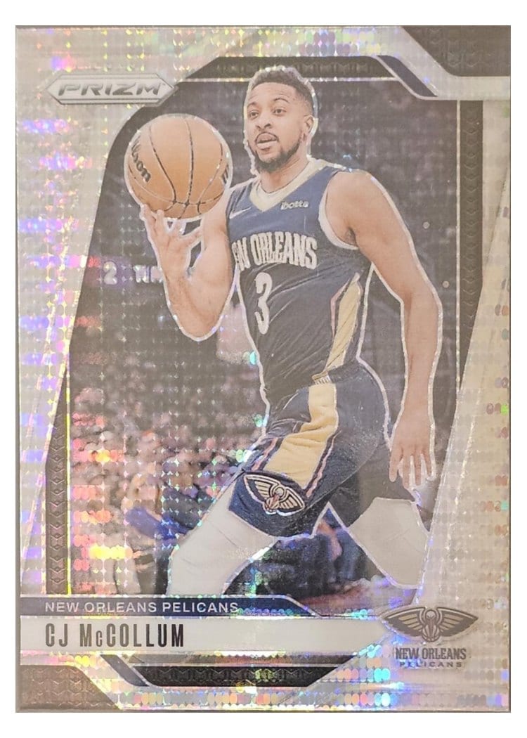 2024-25 Panini Prizm Base Set CJ McCollum #160 card