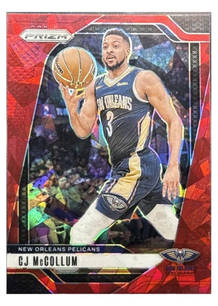 2024-25 Panini Prizm Base Set CJ McCollum #160 card