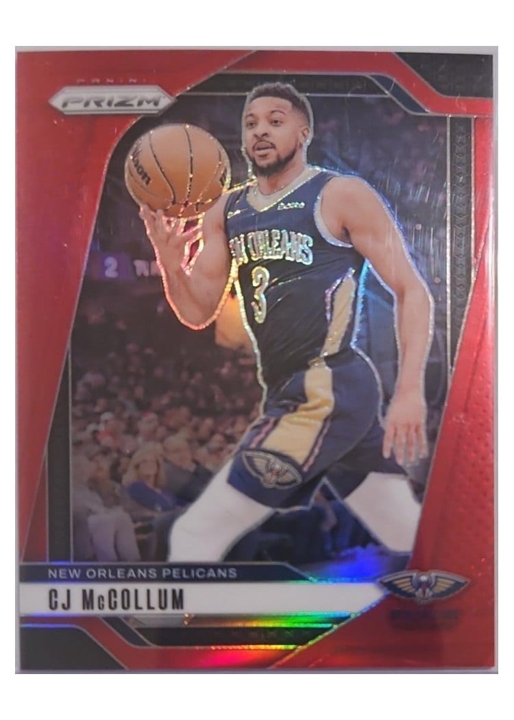2024-25 Panini Prizm Base Set CJ McCollum #160 card