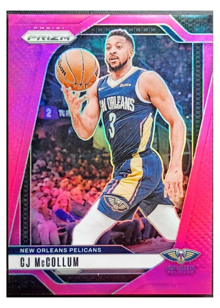 2024-25 Panini Prizm Base Set CJ McCollum #160 card