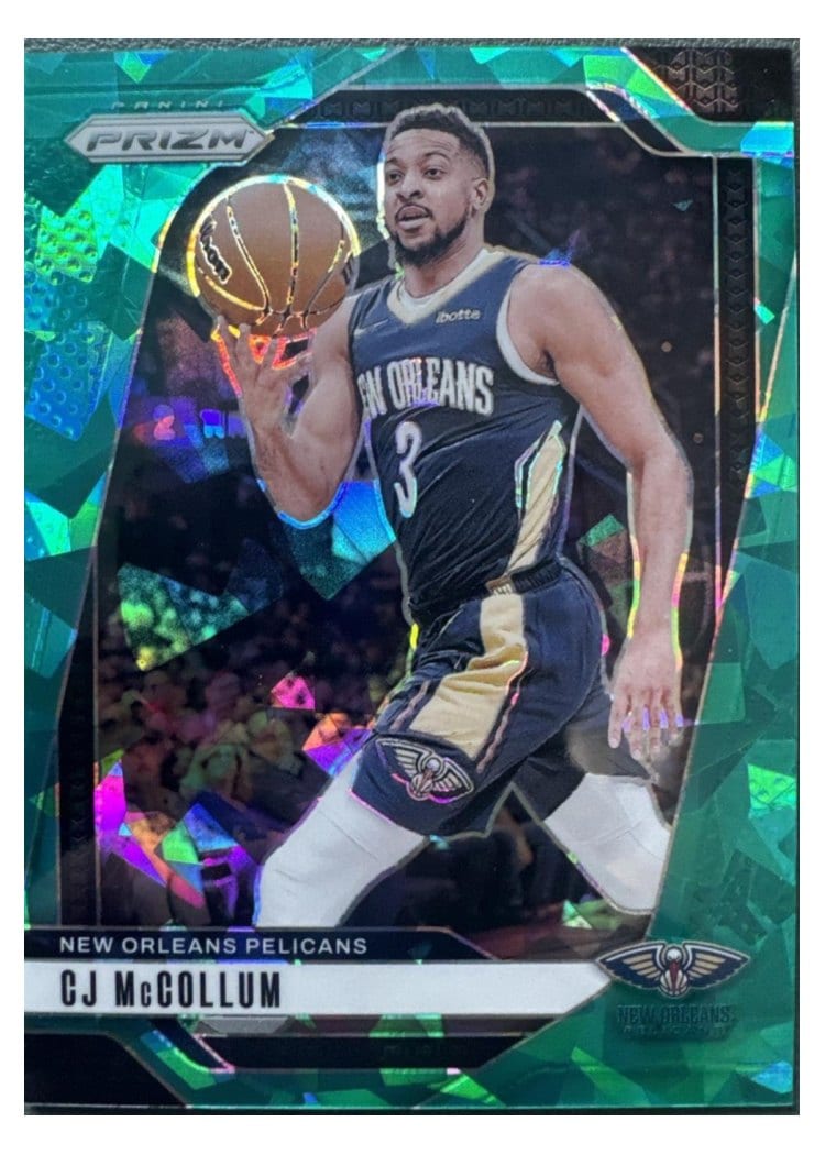 2024-25 Panini Prizm Base Set CJ McCollum #160 card