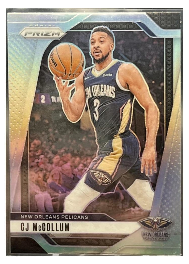 2024-25 Panini Prizm Base Set CJ McCollum #160 card