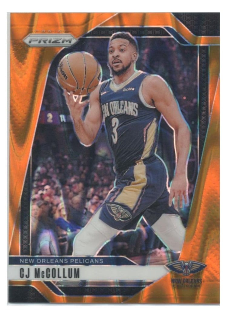 2024-25 Panini Prizm Base Set CJ McCollum #160 card