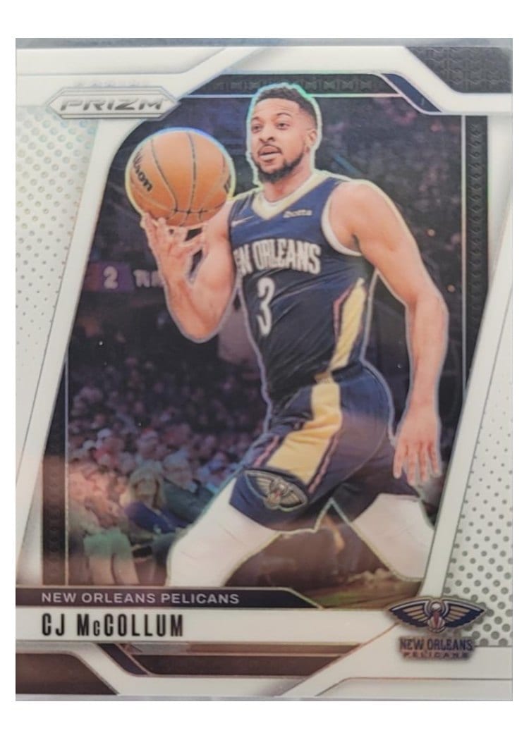 2024-25 Panini Prizm Base Set CJ McCollum #160 card