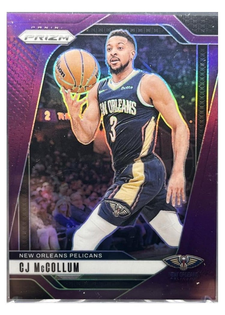2024-25 Panini Prizm Base Set CJ McCollum #160 card