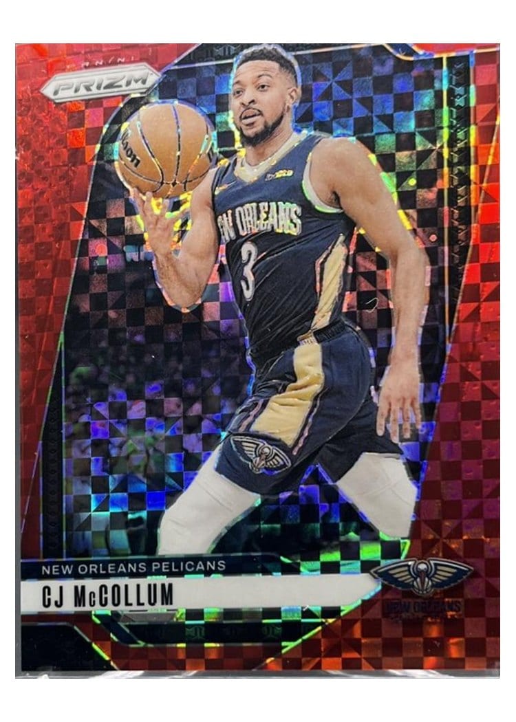 2024-25 Panini Prizm Base Set CJ McCollum #160 card