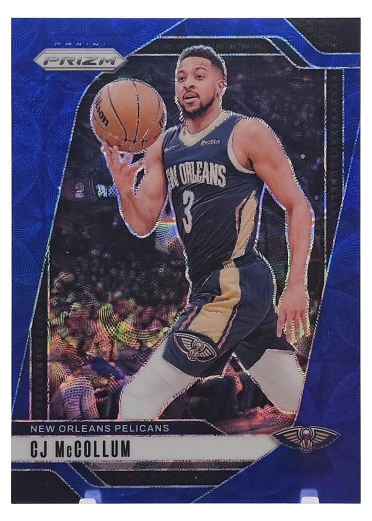 2024-25 Panini Prizm Base Set CJ McCollum #160 card