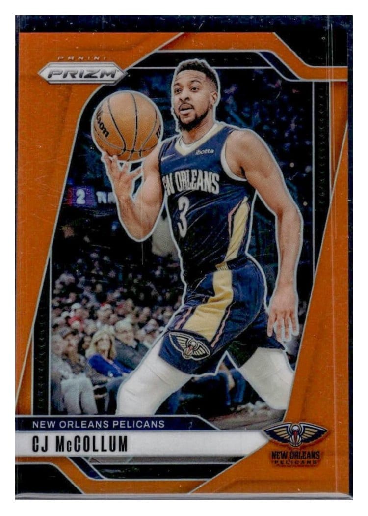 2024-25 Panini Prizm Base Set CJ McCollum #160 card