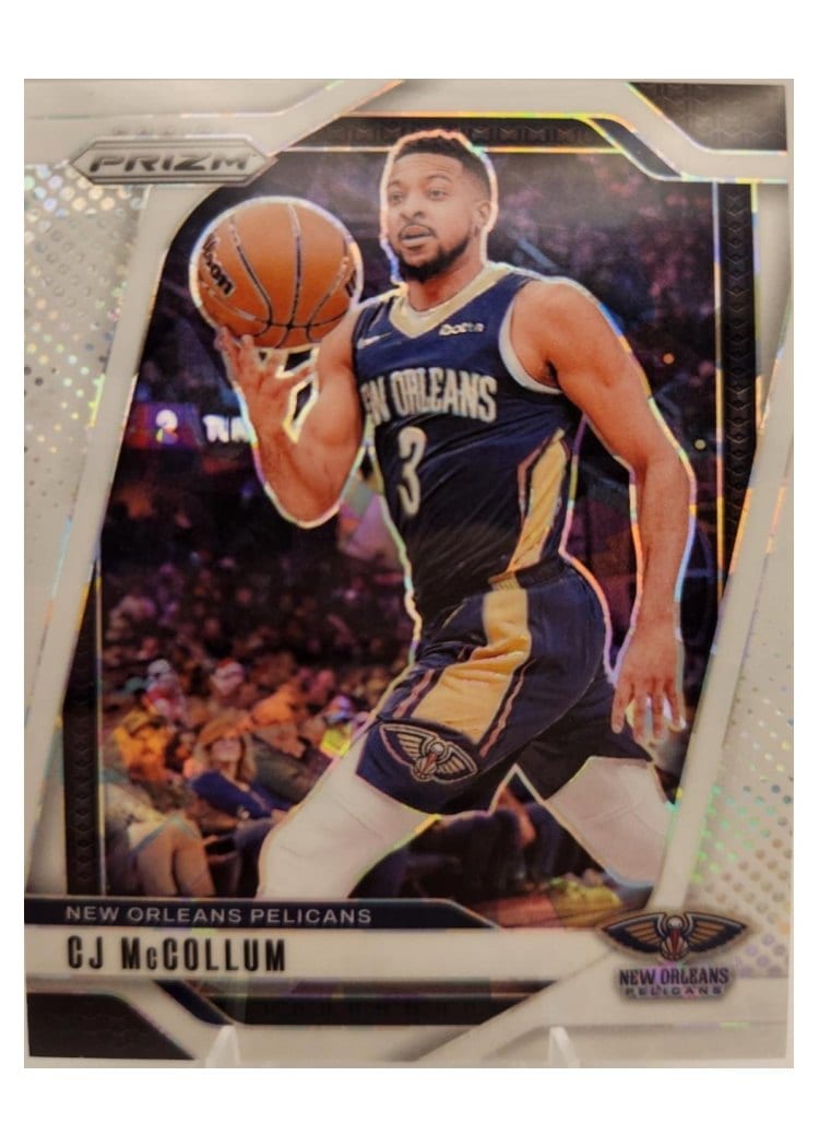 2024-25 Panini Prizm Base Set CJ McCollum #160 card