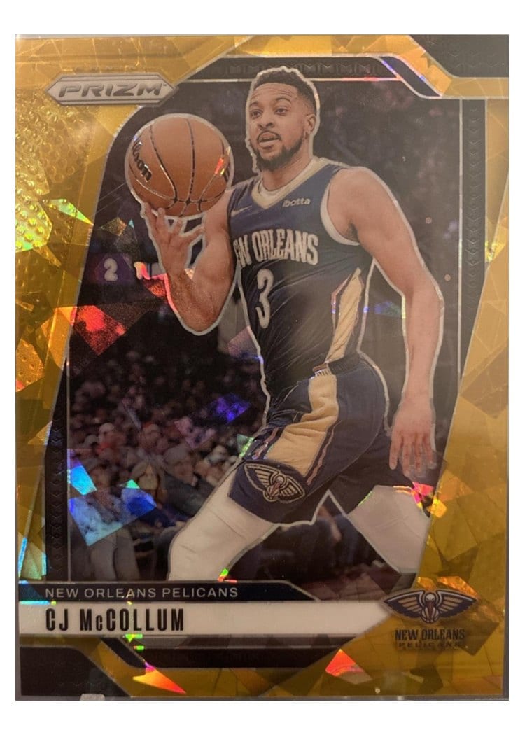 2024-25 Panini Prizm Base Set CJ McCollum #160 card