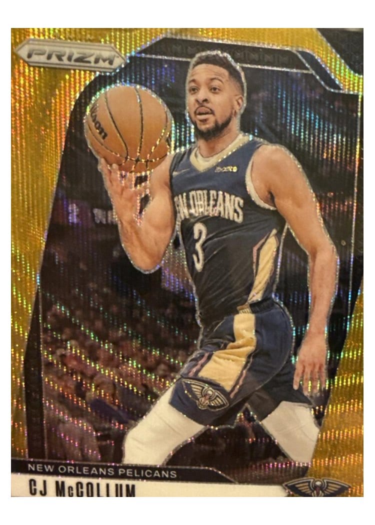 2024-25 Panini Prizm Base Set CJ McCollum #160 card