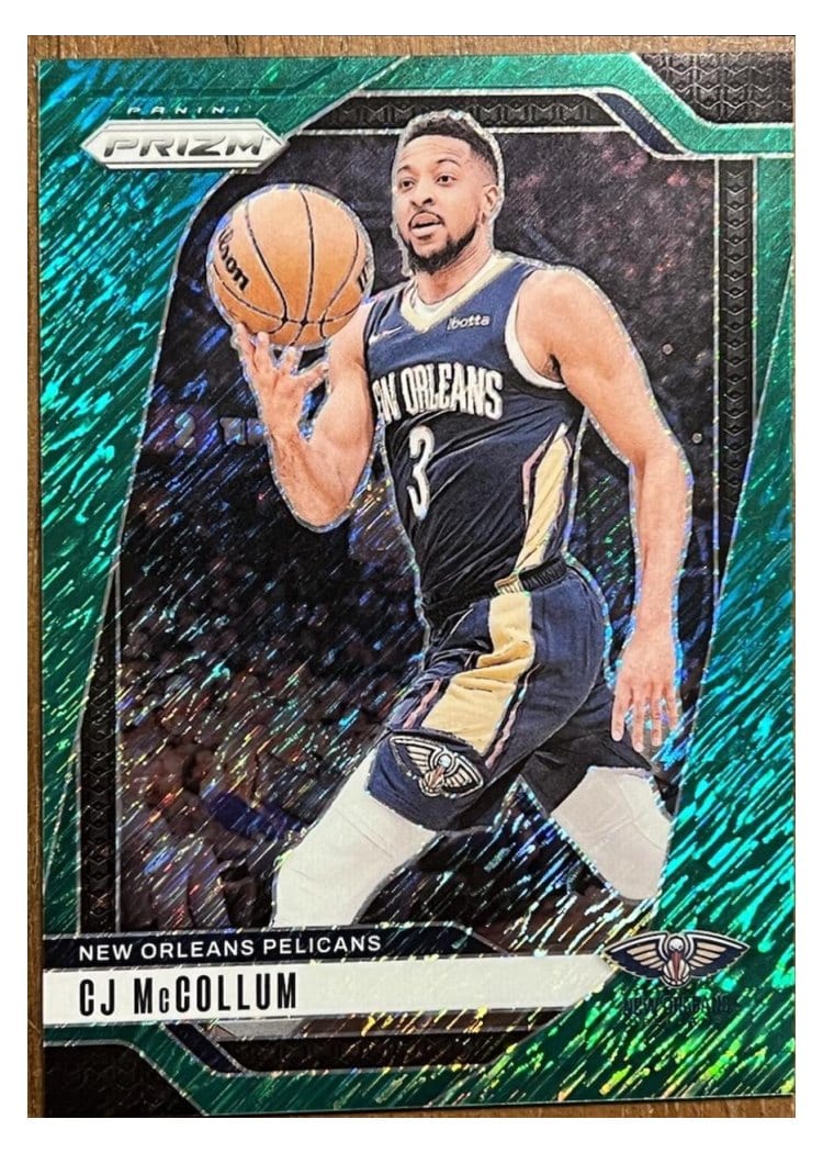 2024-25 Panini Prizm Base Set CJ McCollum #160 card