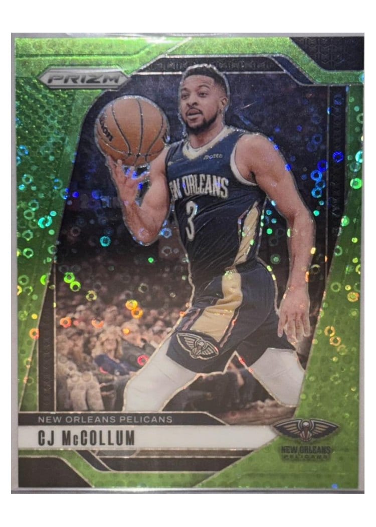 2024-25 Panini Prizm Base Set CJ McCollum #160 card