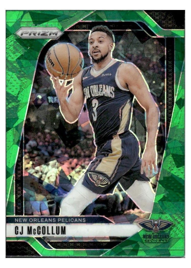 2024-25 Panini Prizm Base Set CJ McCollum #160 card