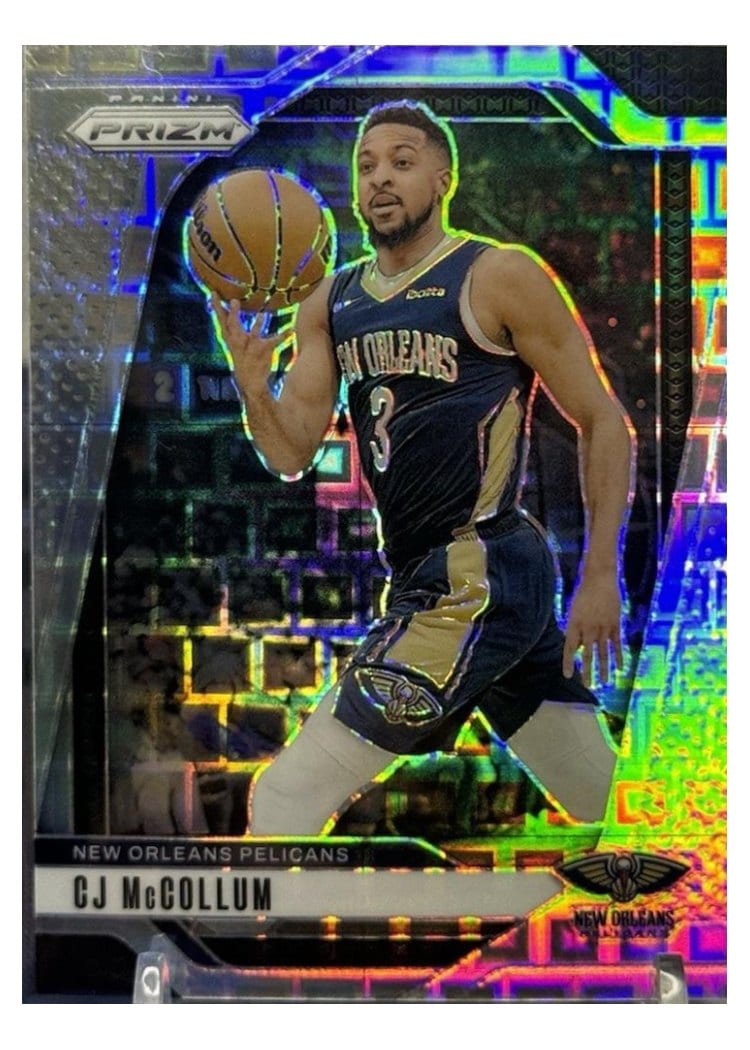 2024-25 Panini Prizm Base Set CJ McCollum #160 card