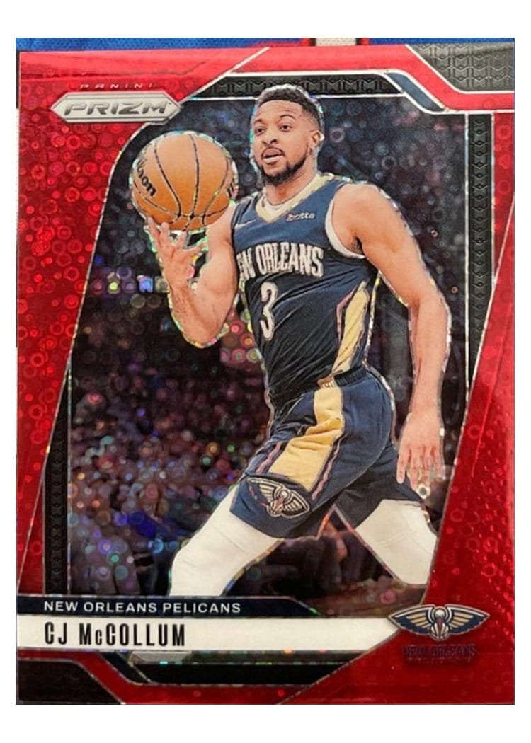 2024-25 Panini Prizm Base Set CJ McCollum #160 card