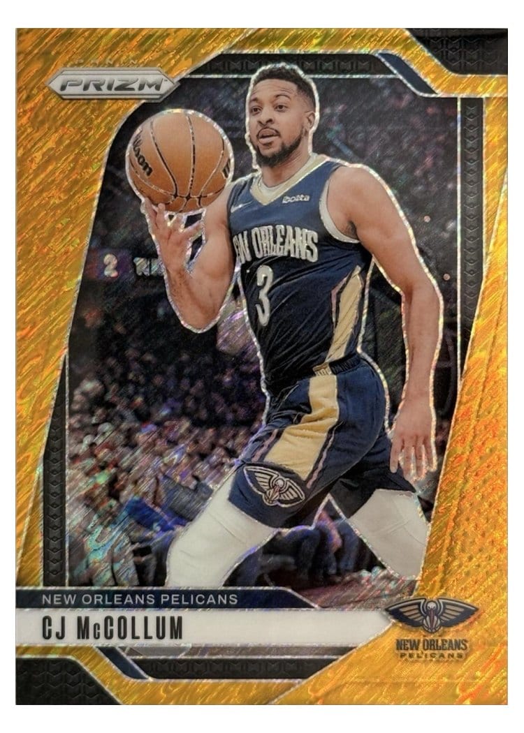 2024-25 Panini Prizm Base Set CJ McCollum #160 card