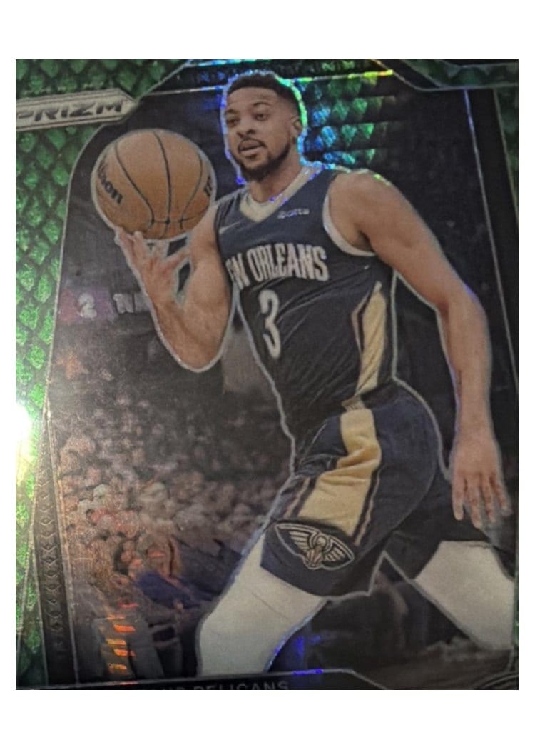 2024-25 Panini Prizm Base Set CJ McCollum #160 card