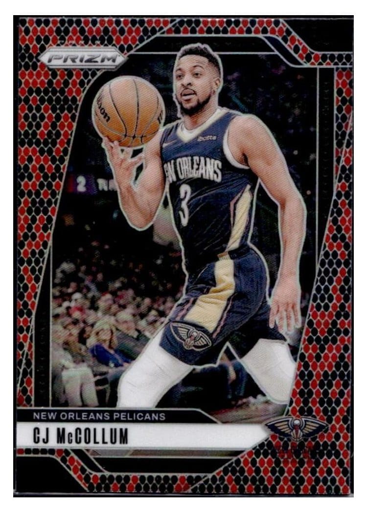 2024-25 Panini Prizm Base Set CJ McCollum #160 card