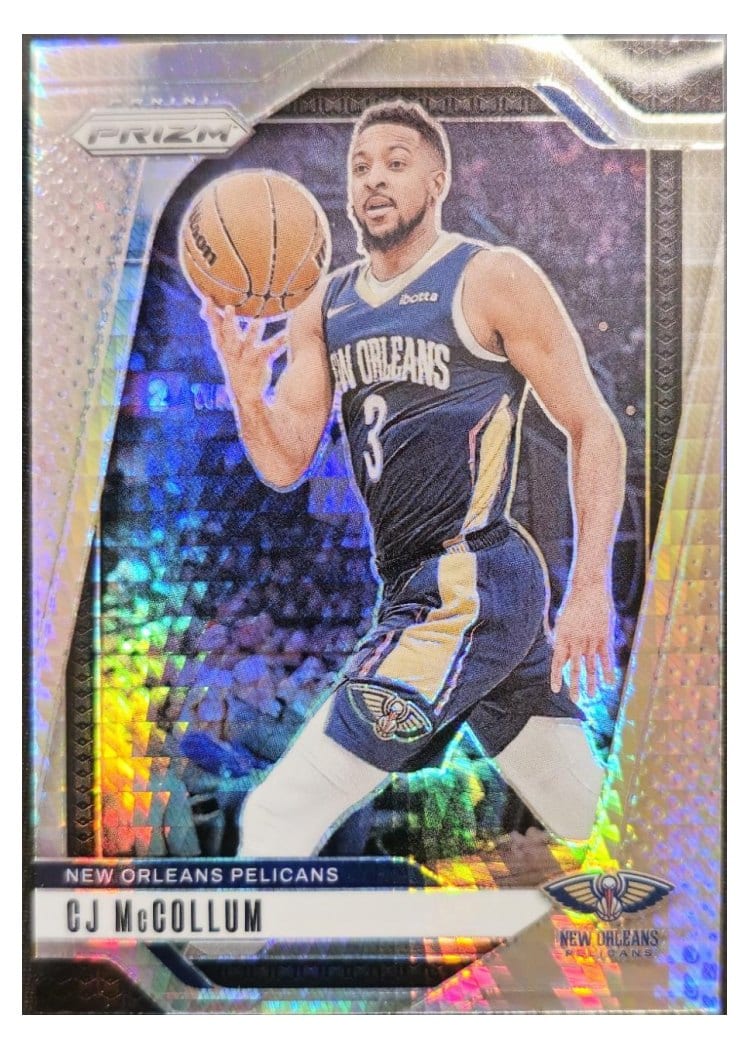 2024-25 Panini Prizm Base Set CJ McCollum #160 card