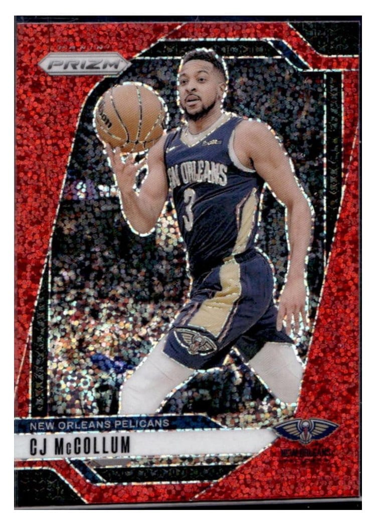 2024-25 Panini Prizm Base Set CJ McCollum #160 card