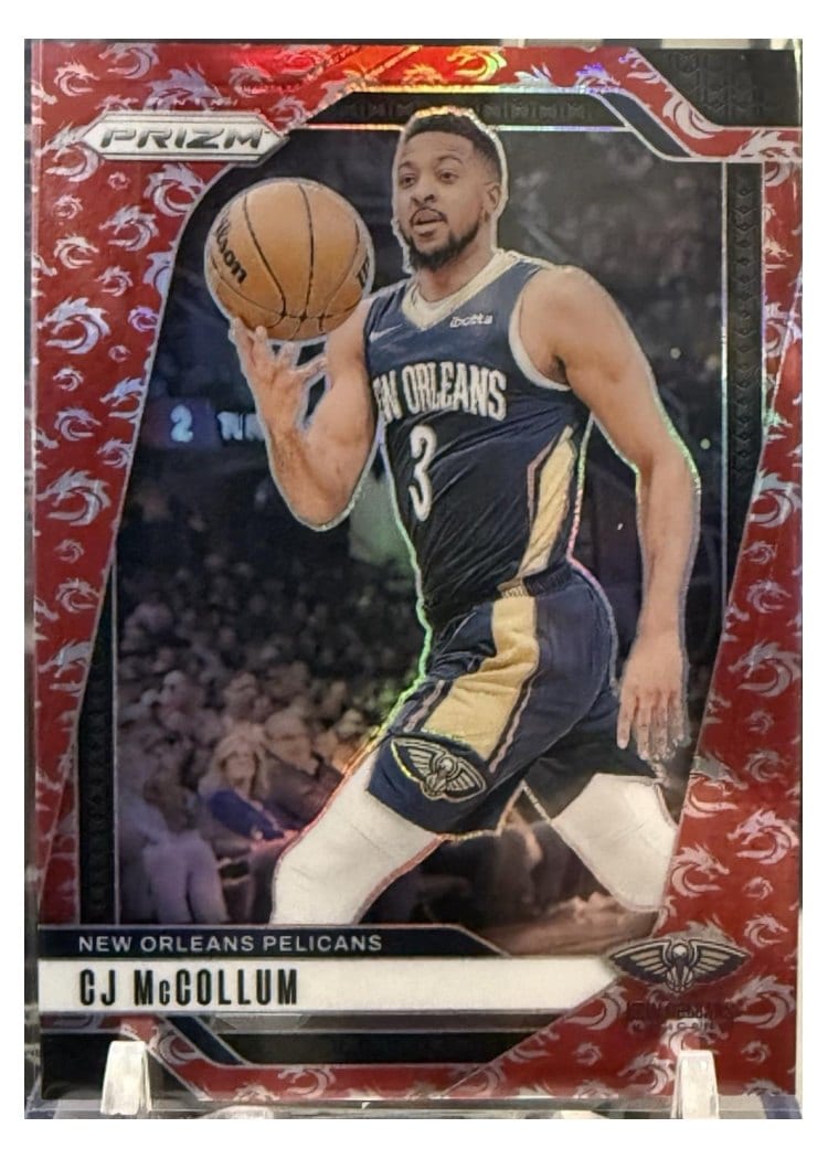 2024-25 Panini Prizm Base Set CJ McCollum #160 card