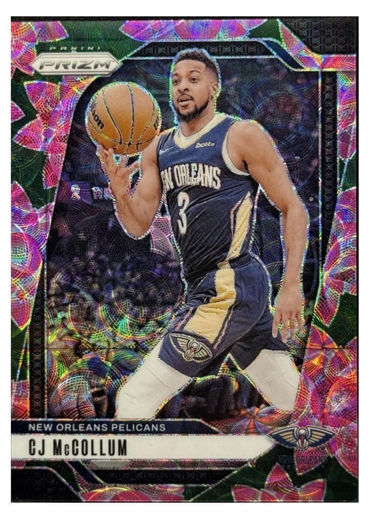 2024-25 Panini Prizm Base Set CJ McCollum #160 card