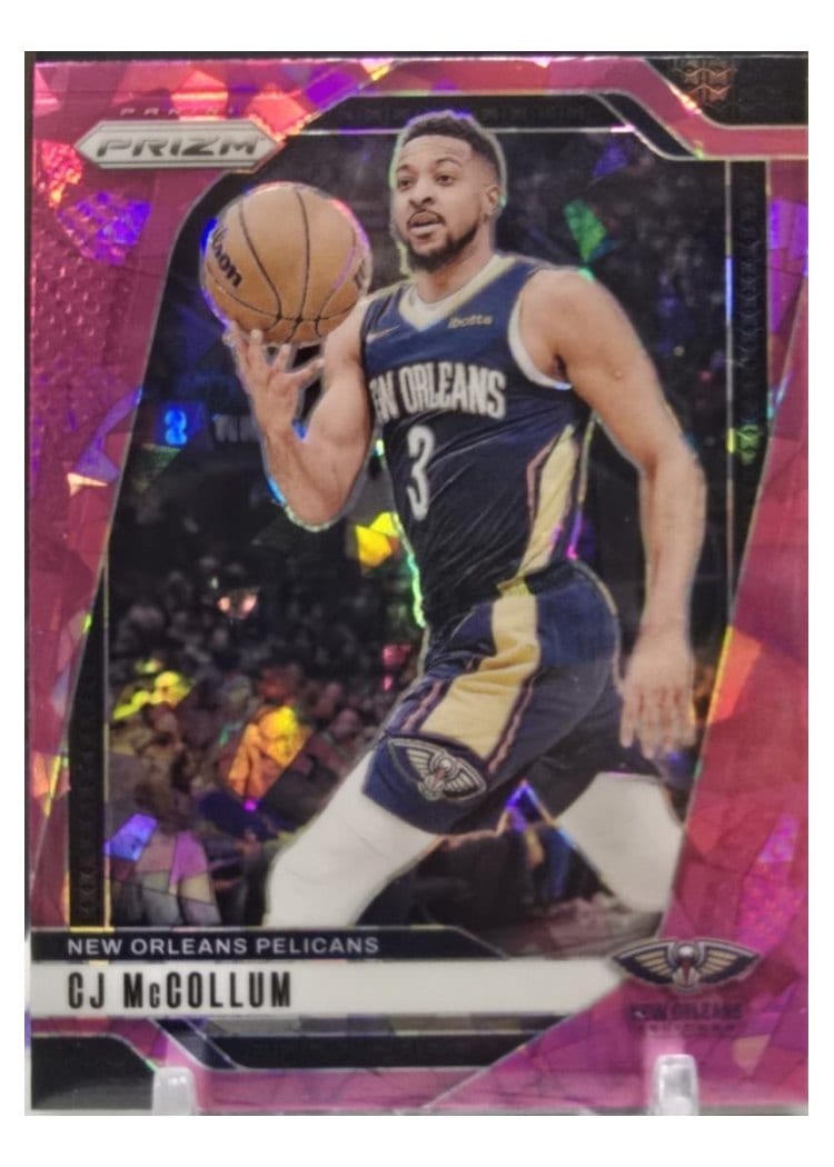 2024-25 Panini Prizm Base Set CJ McCollum #160 card