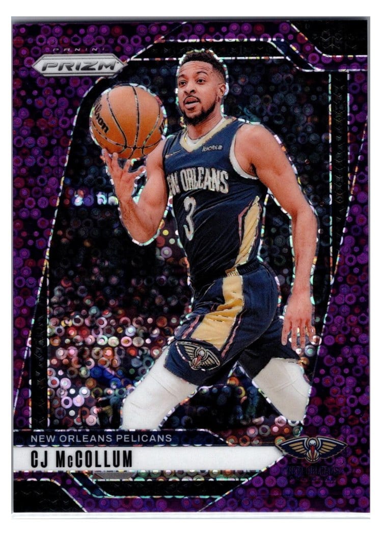 2024-25 Panini Prizm Base Set CJ McCollum #160 card