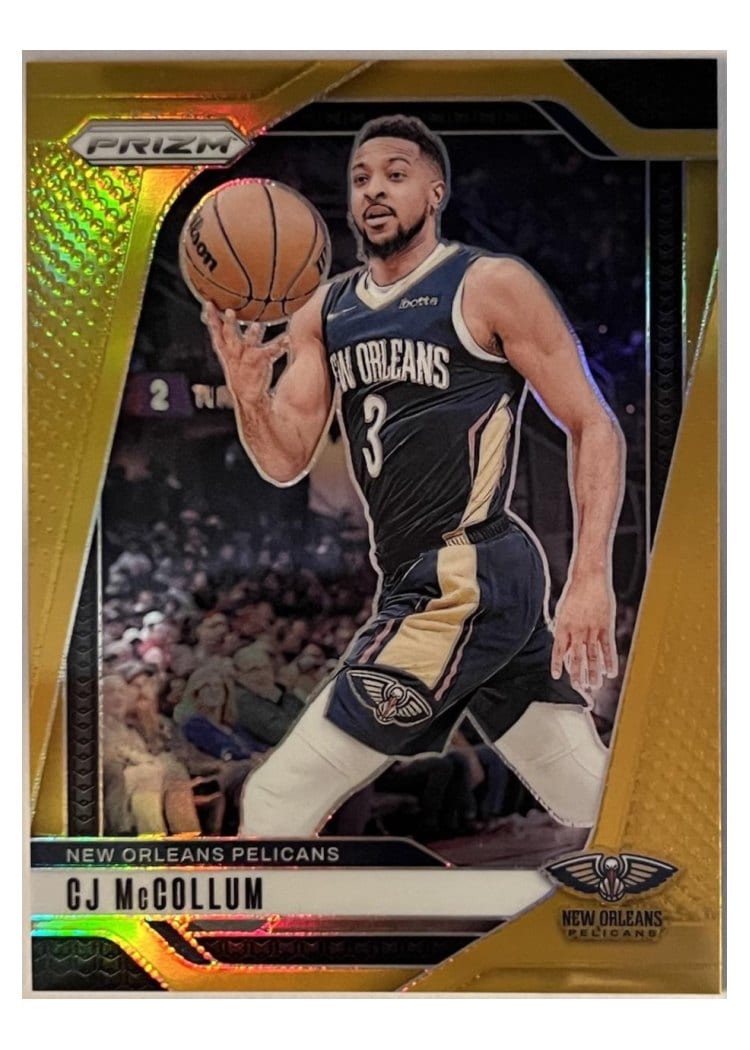 2024-25 Panini Prizm Base Set CJ McCollum #160 card