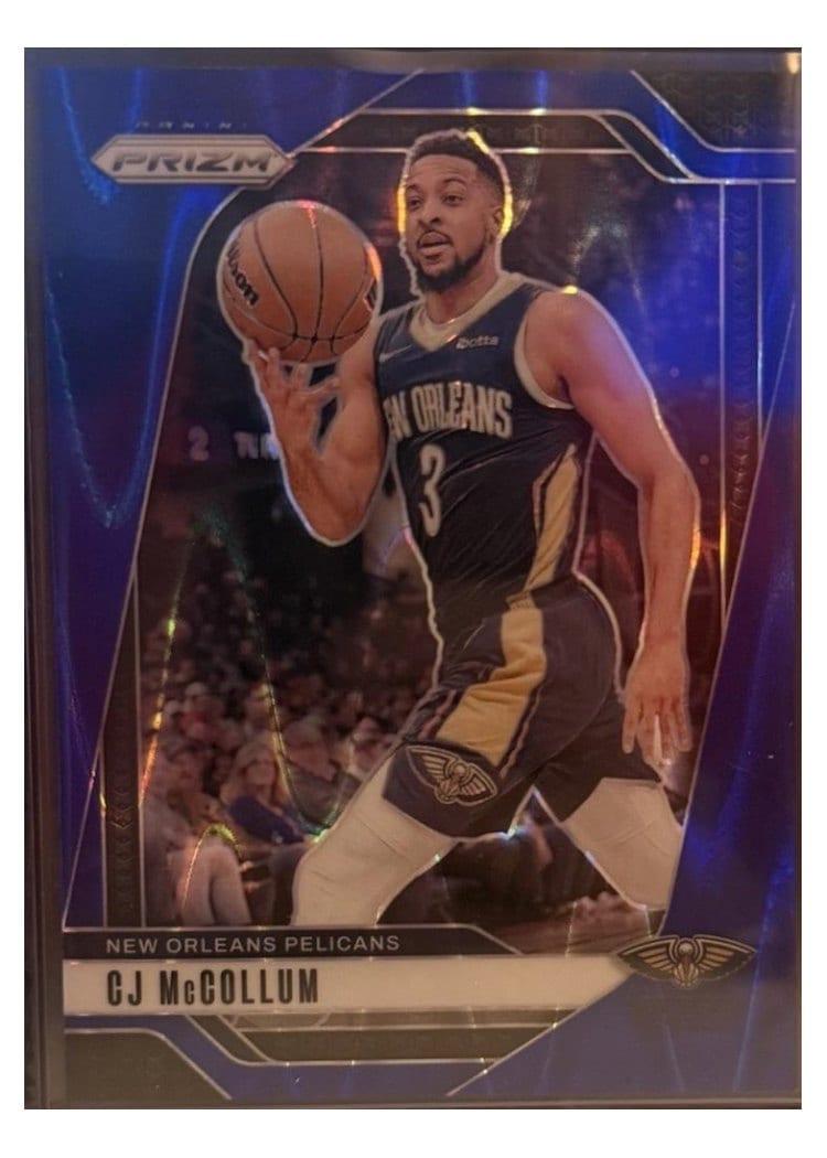 2024-25 Panini Prizm Base Set CJ McCollum #160 card