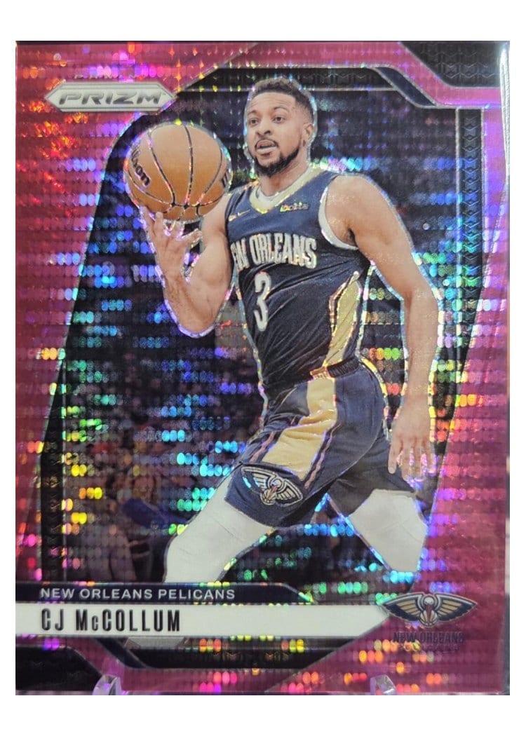2024-25 Panini Prizm Base Set CJ McCollum #160 card