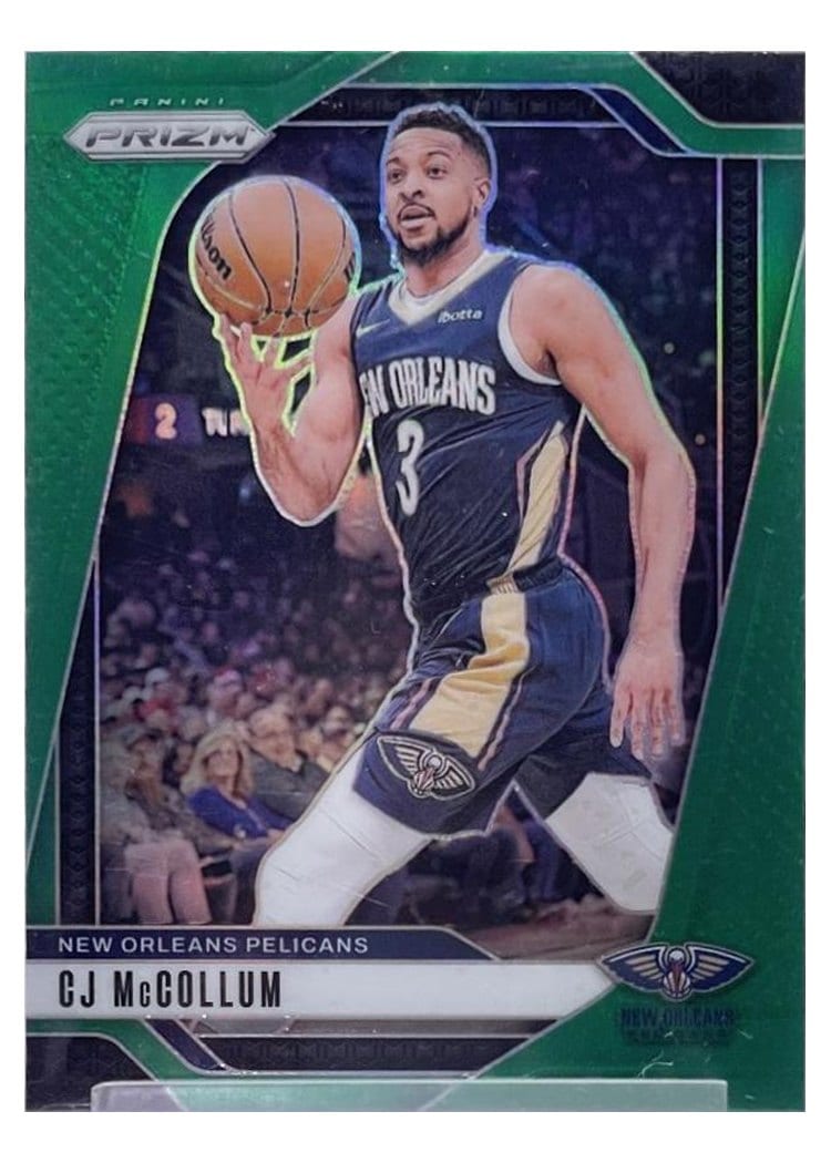 2024-25 Panini Prizm Base Set CJ McCollum #160 card