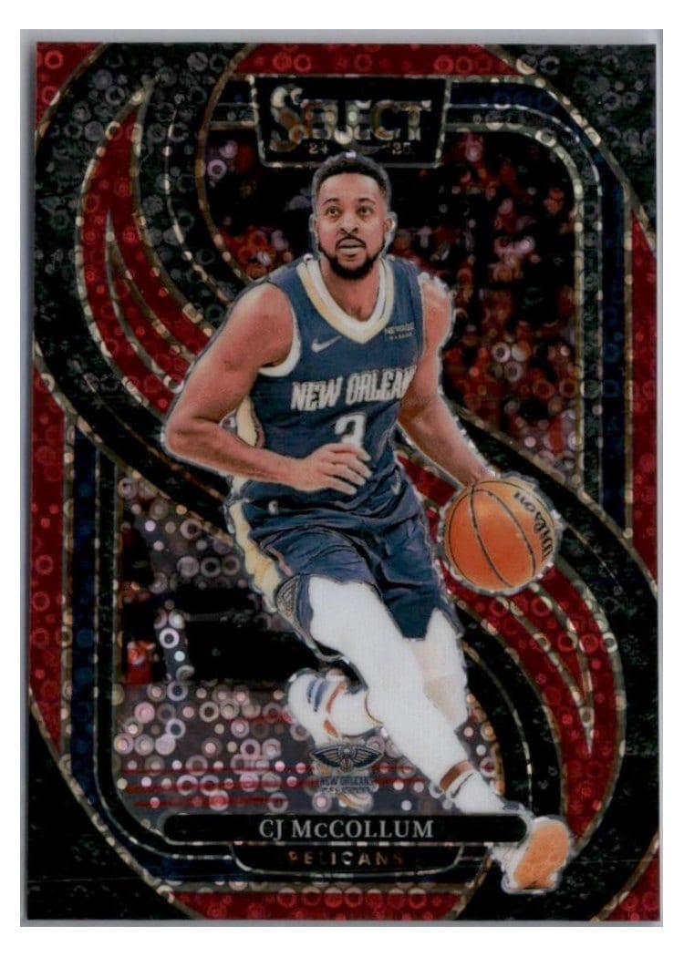 2024-25 Panini Select Base Set CJ McCollum #133 card